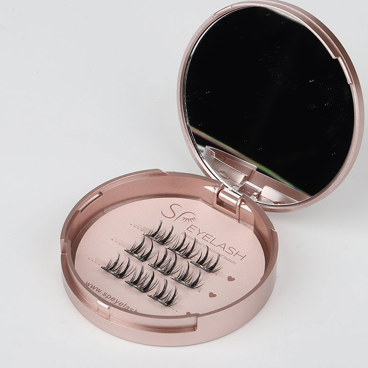 Pasos de maquillaje de pestañas auto adhesivas