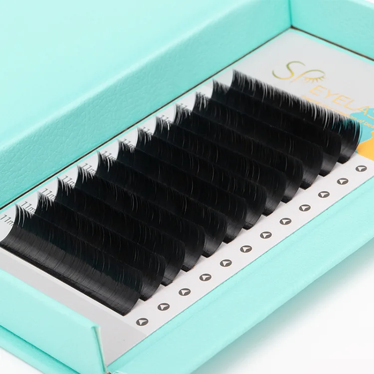 Extensiones de pestañas florecientes
