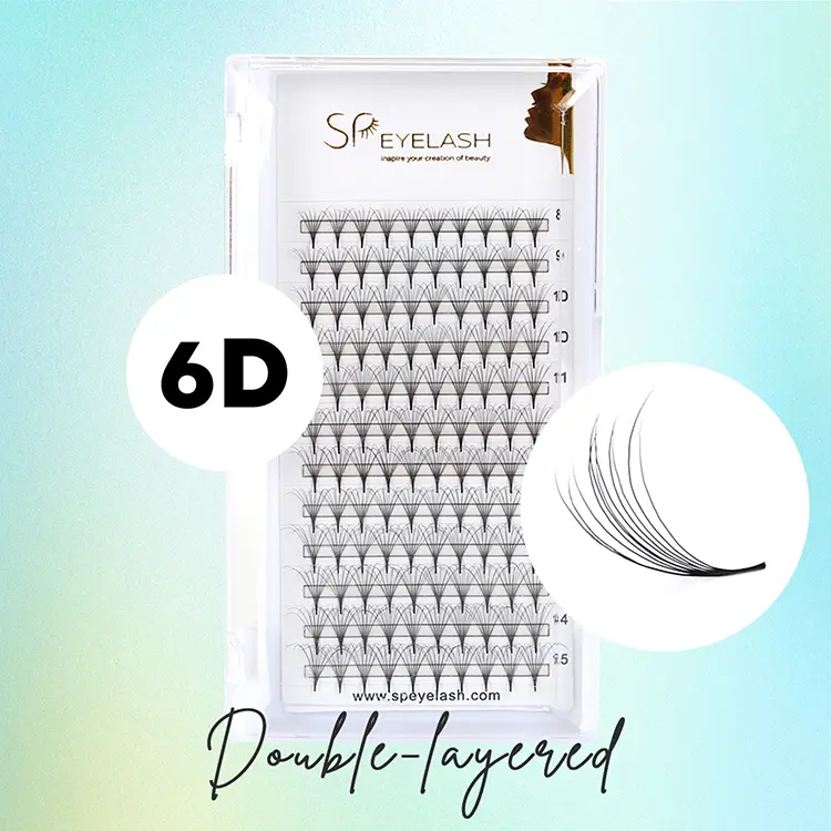Fans de Double Lay Camellia 6D Promade